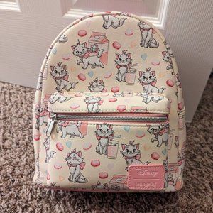 Rare Loungefly NWT Aristocrats- Marie Milk and Macarons